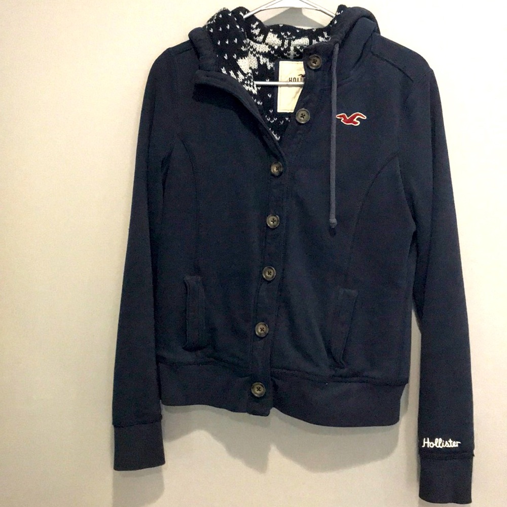 Navy blue sweater